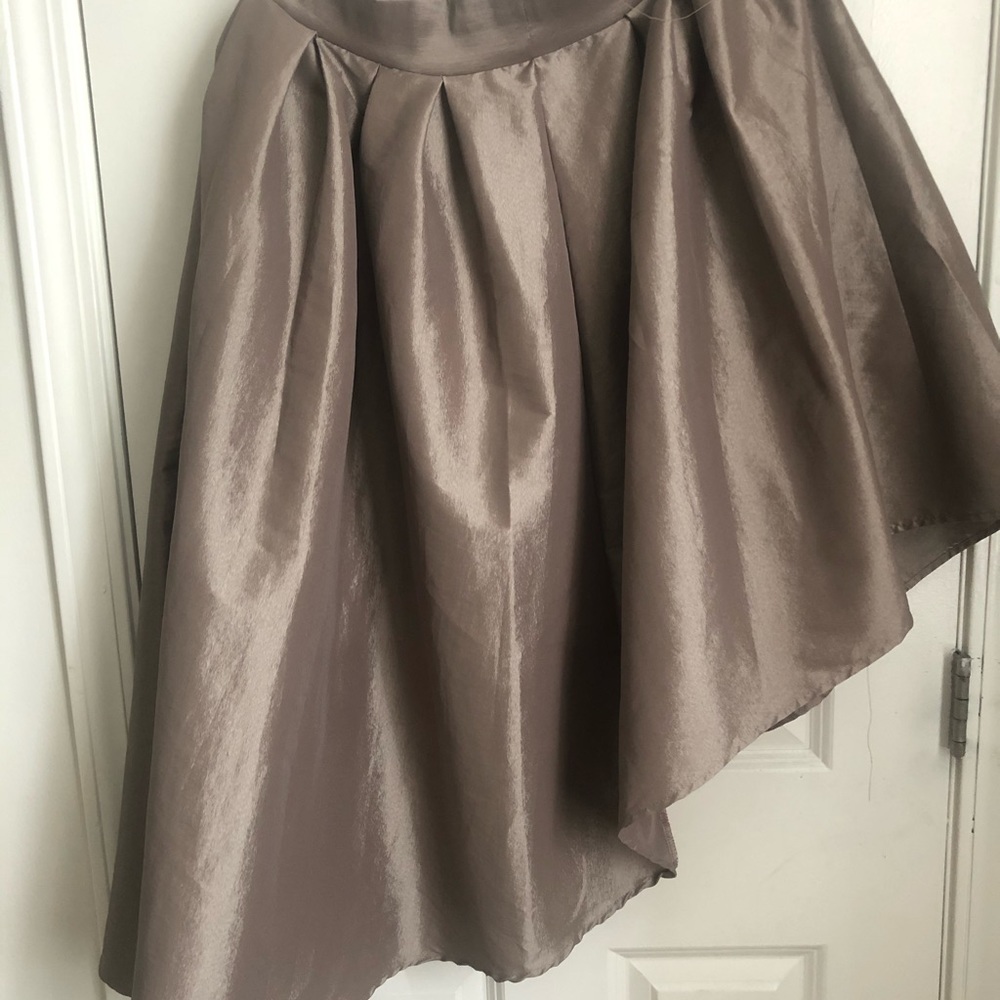 Iridescent Asymmetric Skirt